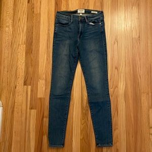 Frame Jeans / Le High Skinny / Size 27